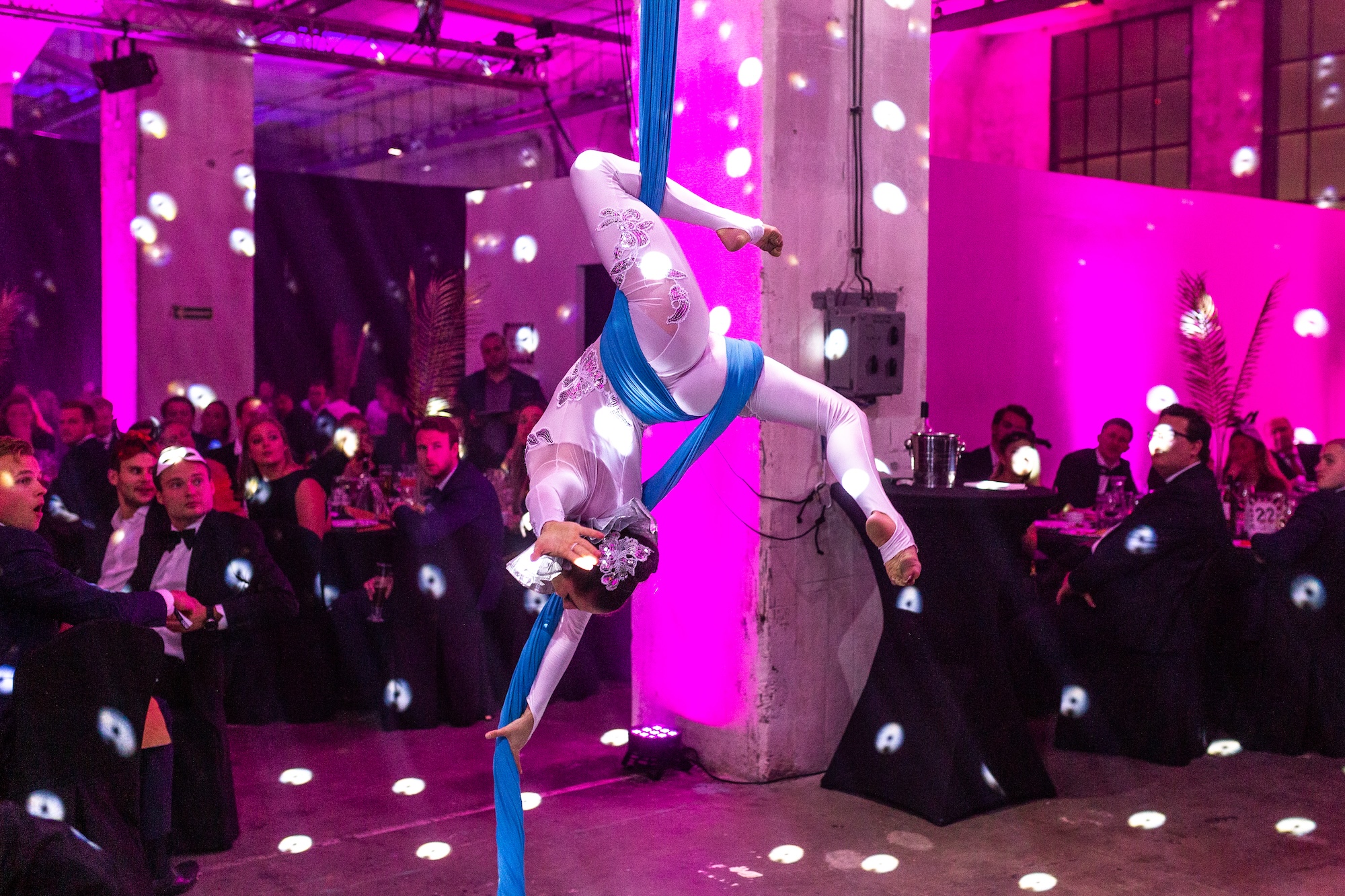 Gdansk night circus artist 2
